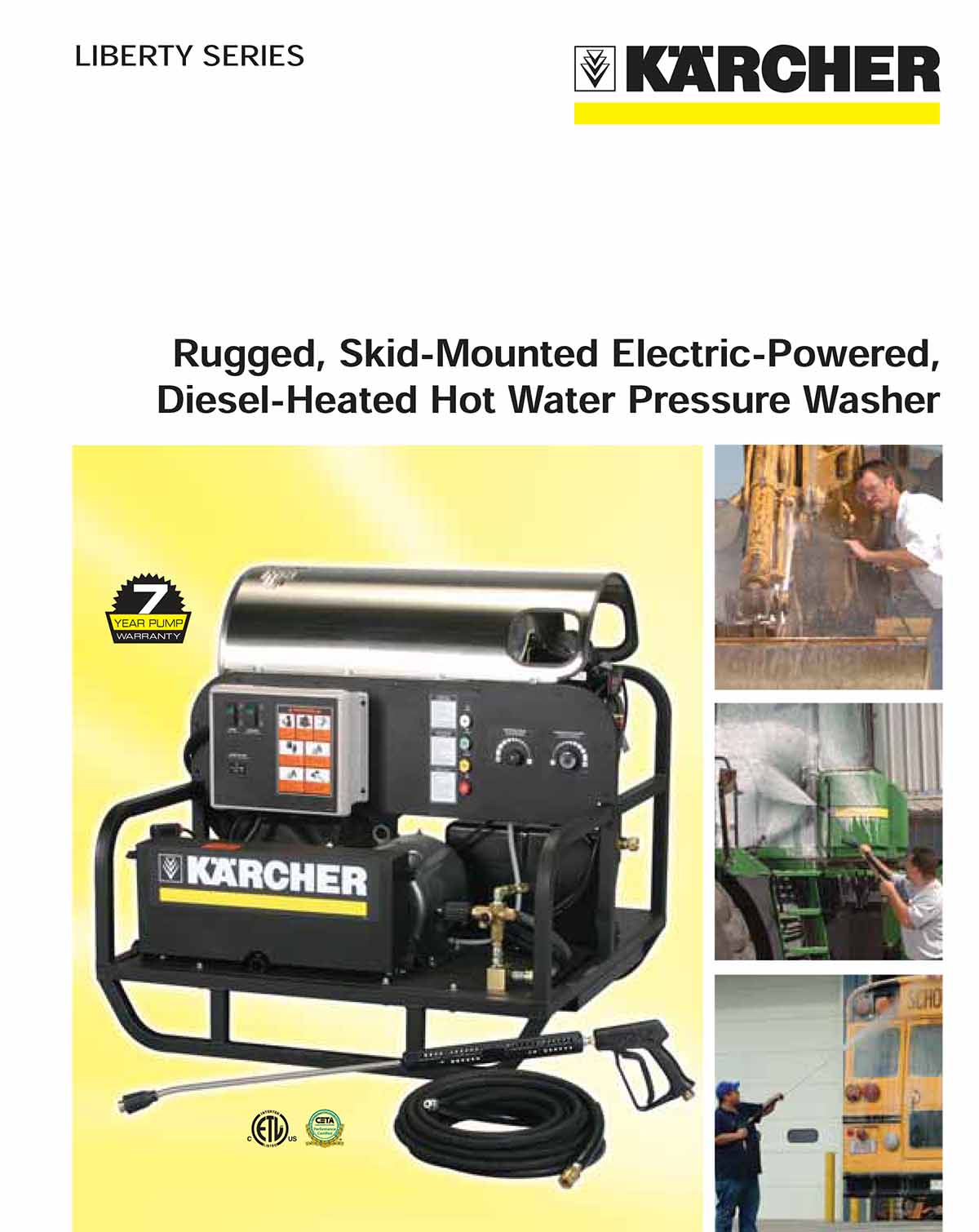 Karcher Liberty Series Hot Water Pressure Washer