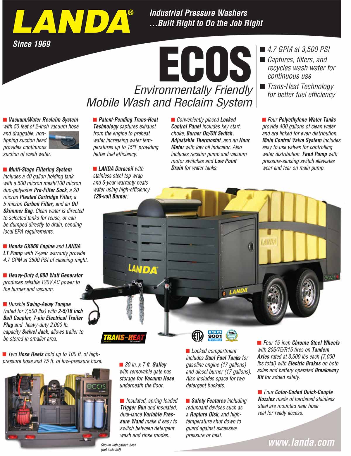 LANDA ECOS Equipment Flyer