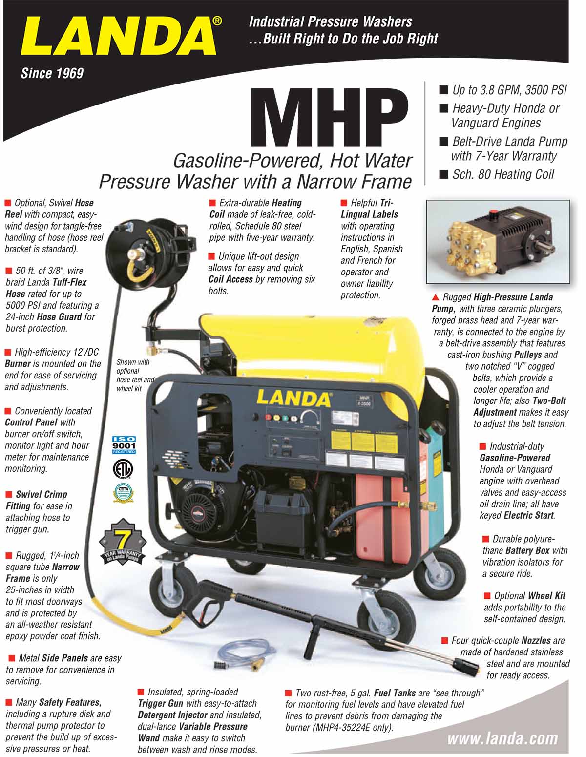 LANDA MHP Equipment Flyer