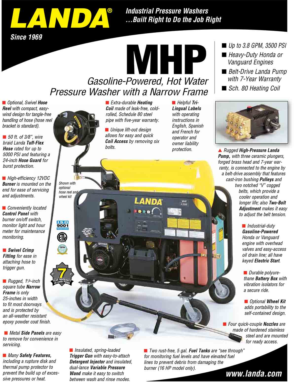 LANDA MHP Equipment Flyer