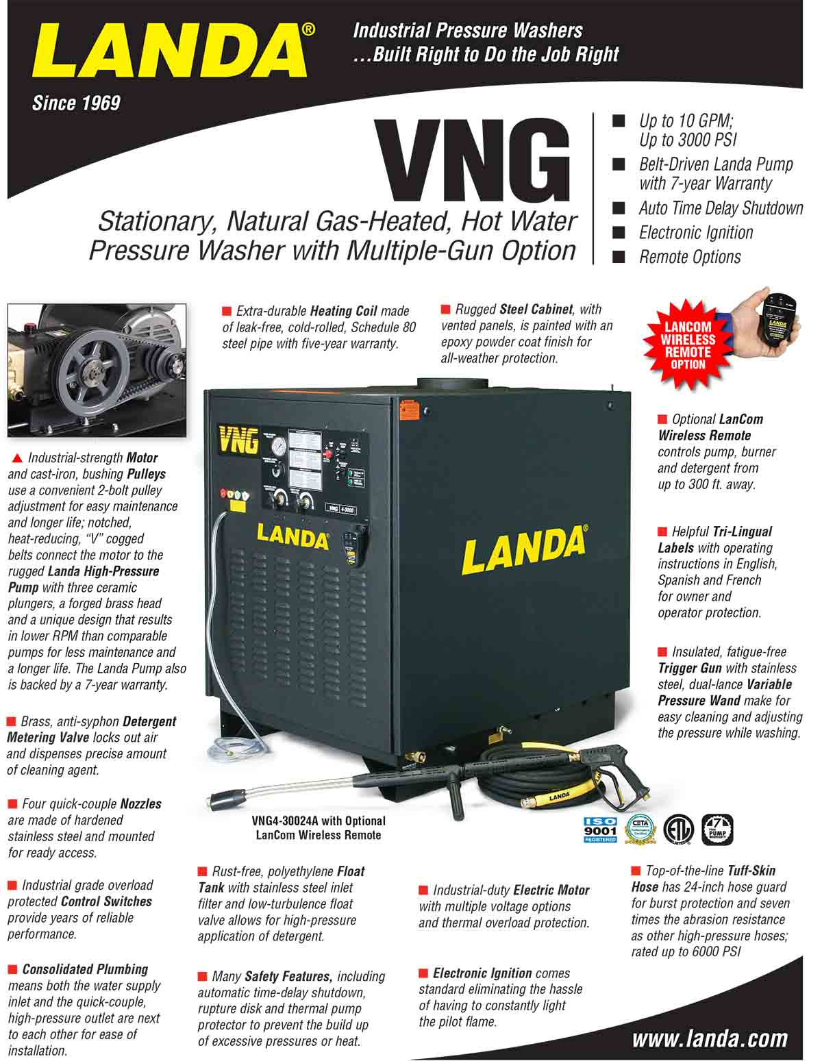 LANDA VNG Equipment Flyer