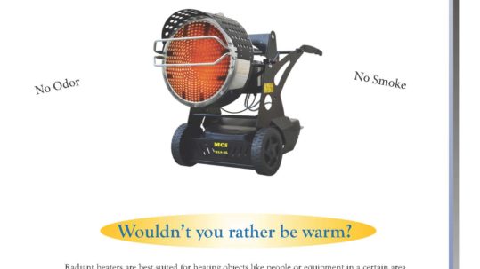 Mobile Radiant Heaters Pamphlet